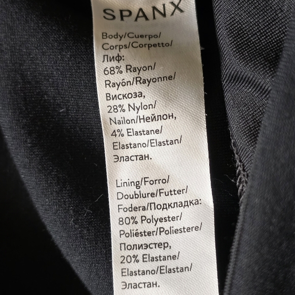 Nwot SPANX PONTE ANKLE LEGGINGS CLASSIC BLACK 20264R SIZE XS TP - Picture 5 of 12